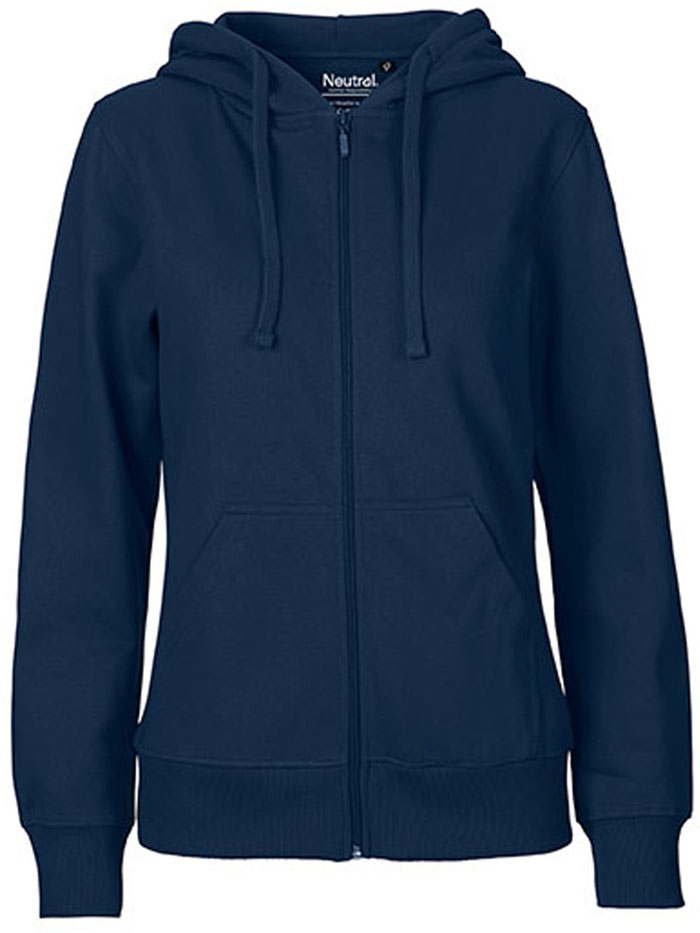 Flauschiger Damen Zip-Hoodie aus Fairtrade-Baumwolle