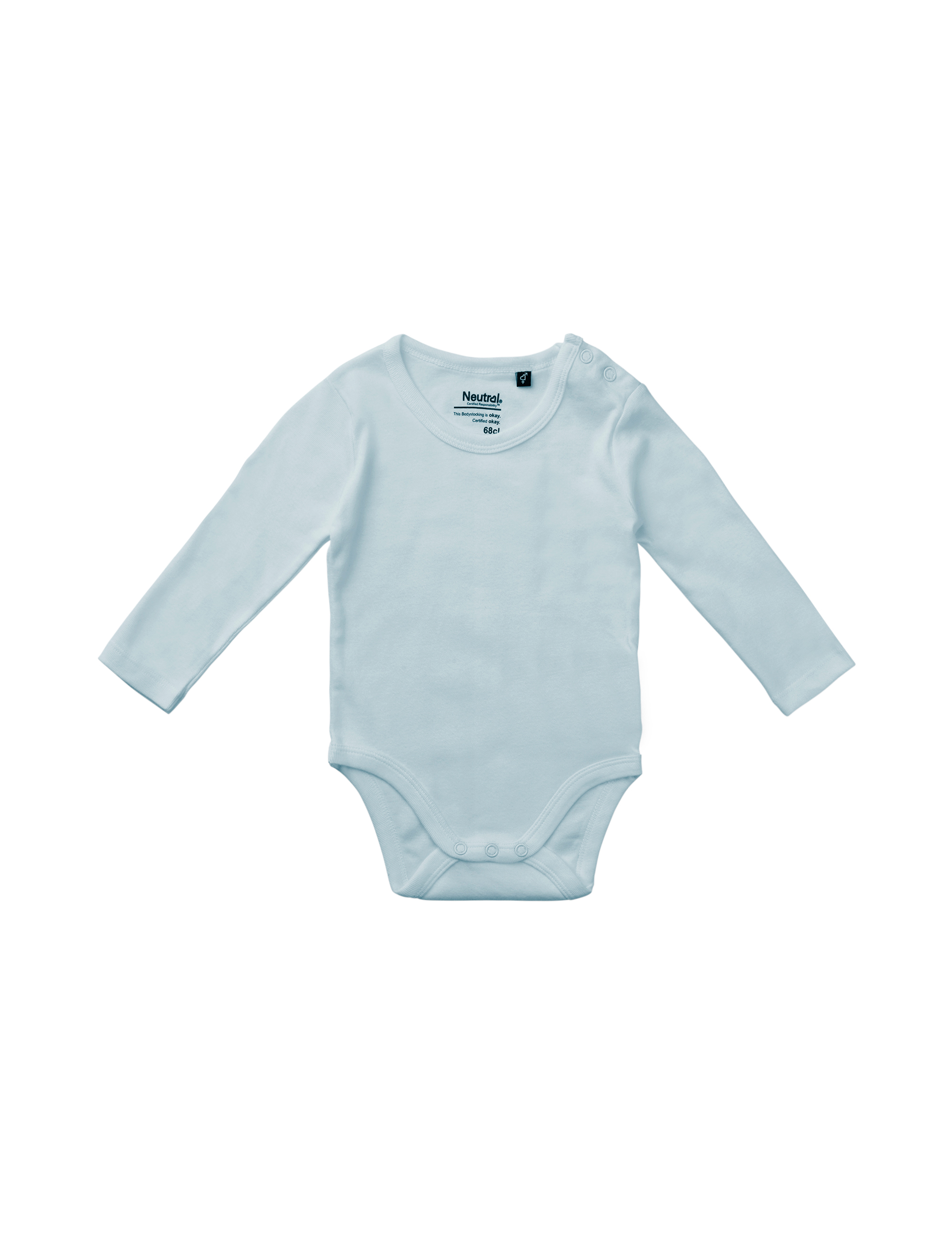 Langärmeliger Baby-Body aus Fairtrade-Baumwolle