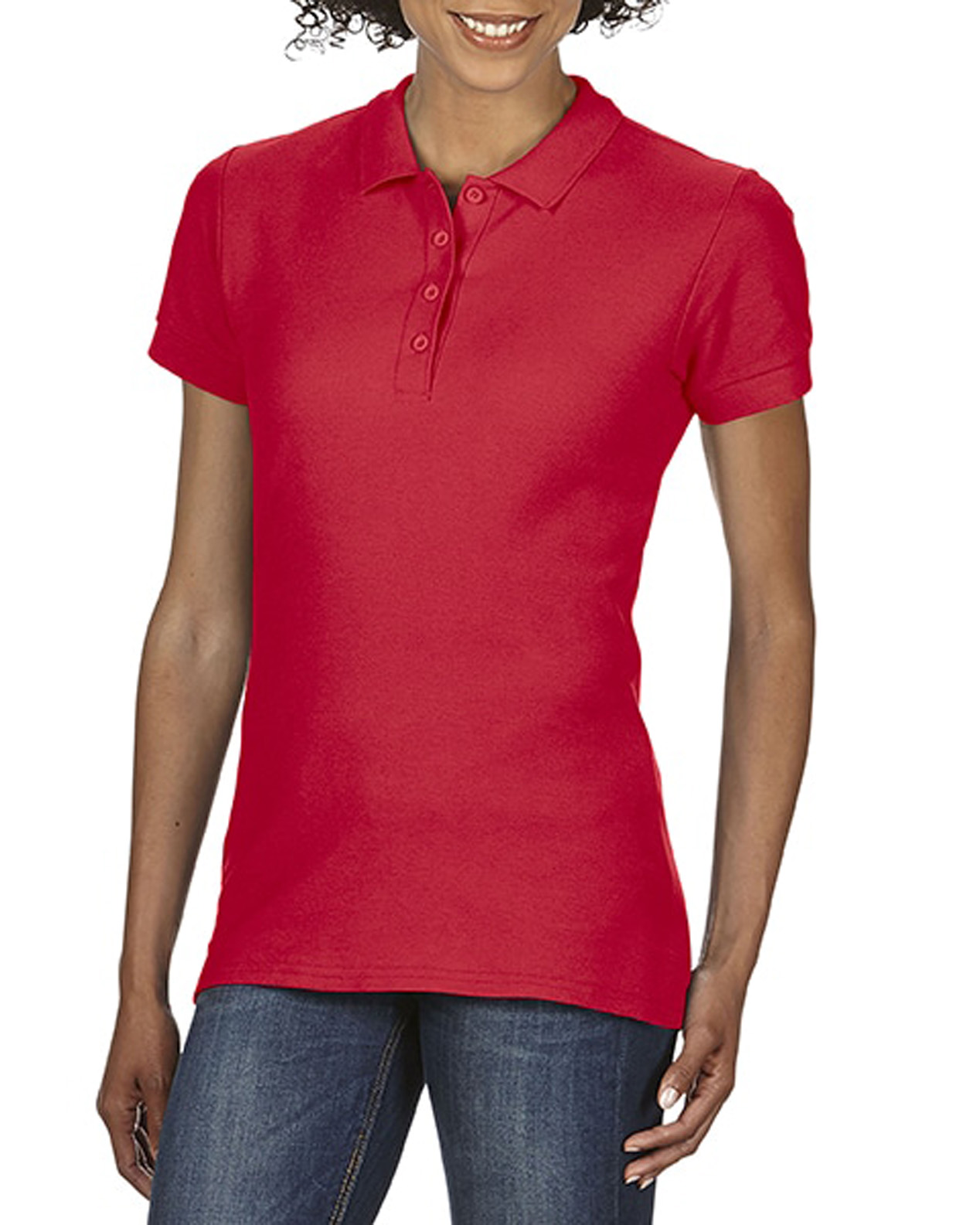 Weiches Damen-Poloshirt "Softstyle"