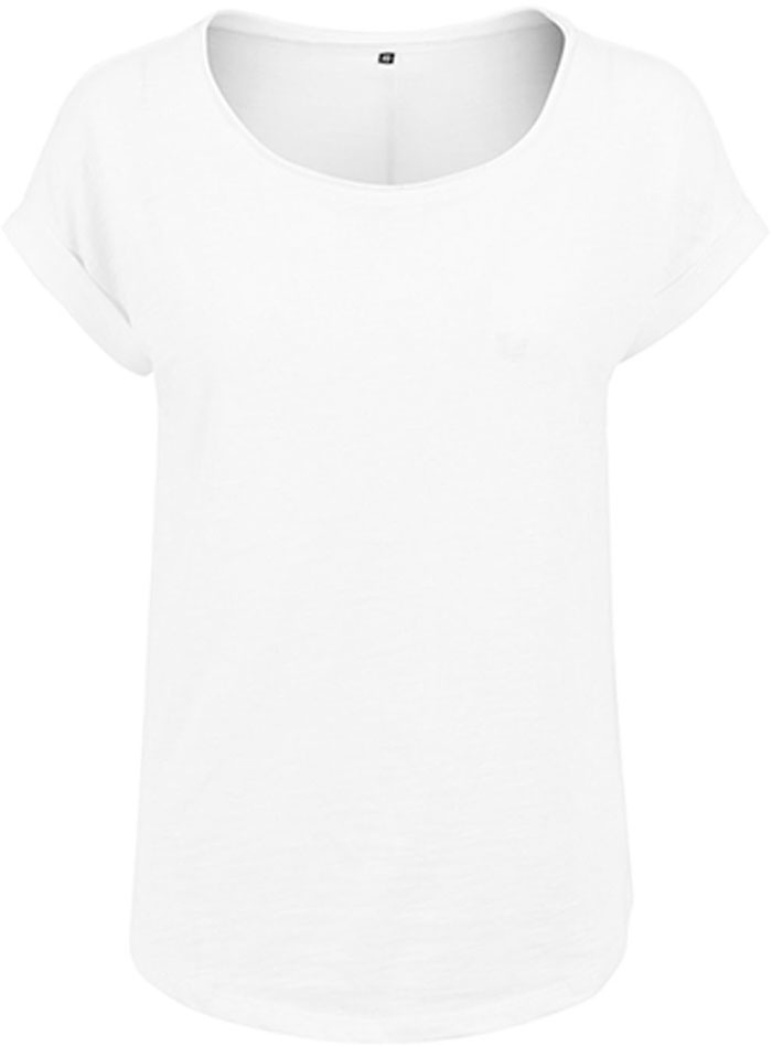 Damen-T-Shirt aus Slub Garn