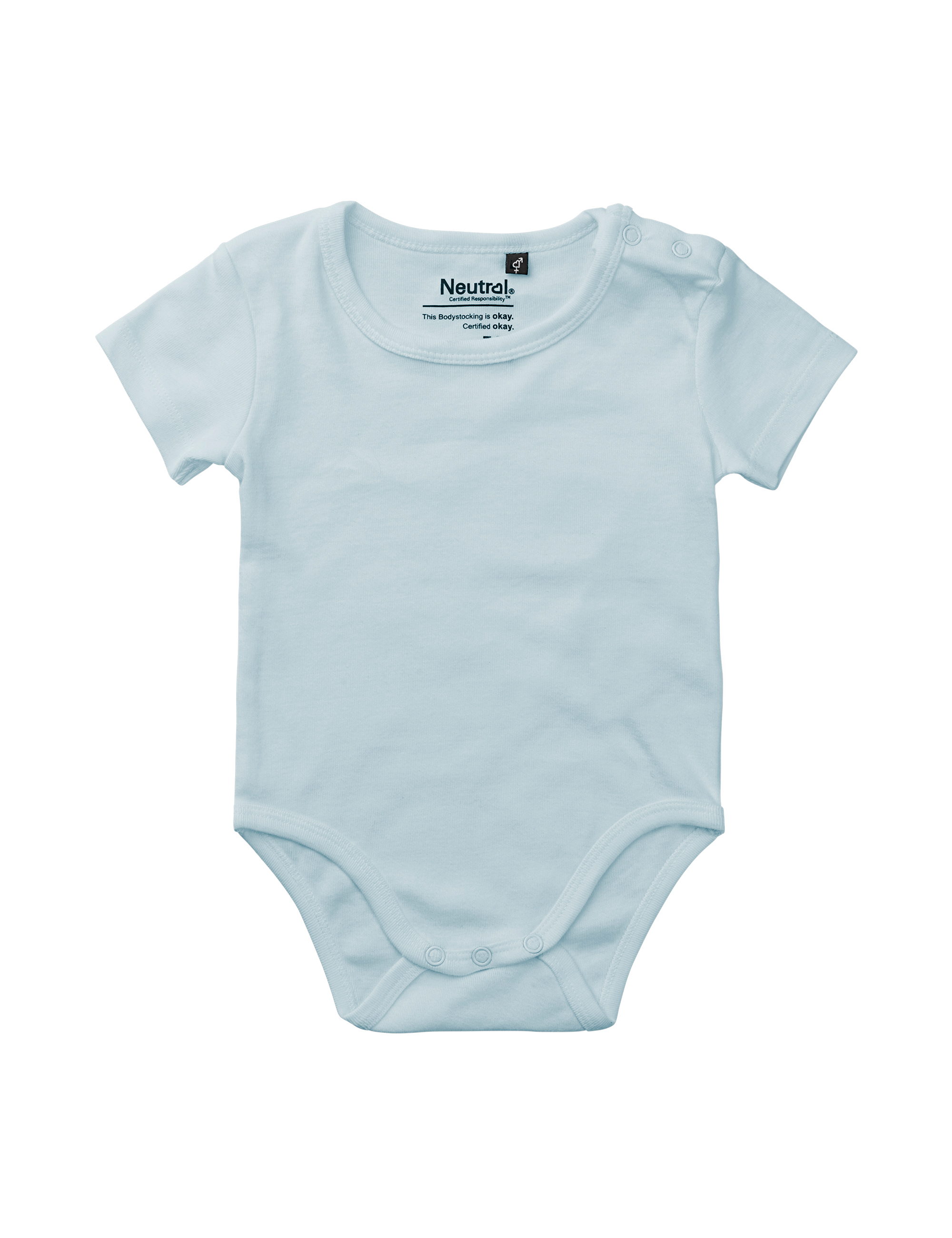 Kurzärmeliger Baby-Body aus Fairtrade-Baumwolle