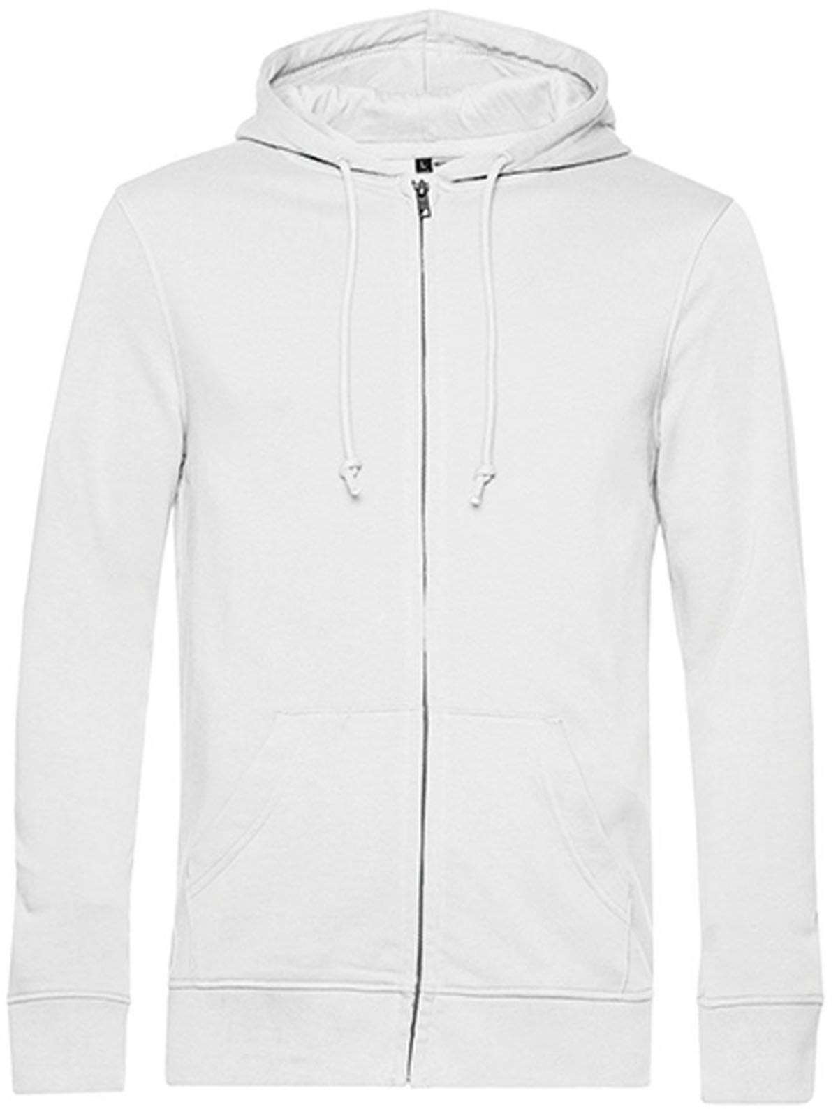 Nachhaltiger Herren Zip-Hoodie aus Bio-Baumwolle "Inspire"