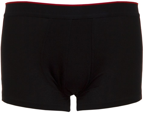 Modische Herren Boxershorts mit Kontrast-Rand und-Nähten