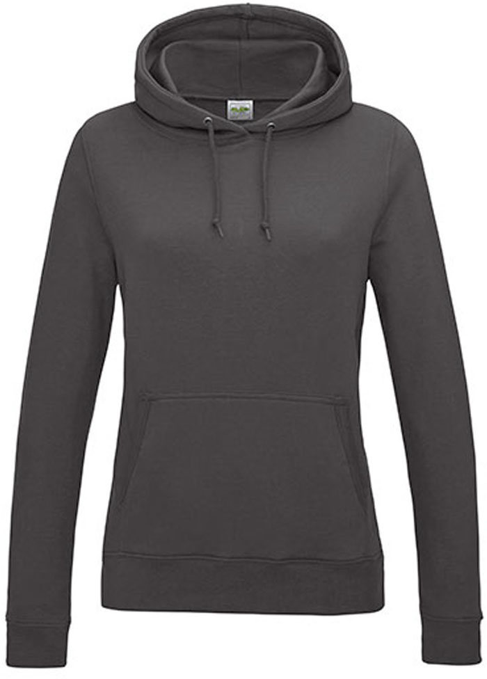 Flauschiger Damen-Hoodie mit Kängurutasche