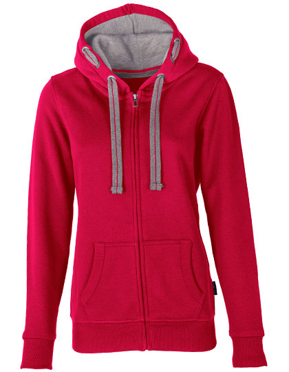 Weicher leicht taillierter Damen-Zip-Hoodie