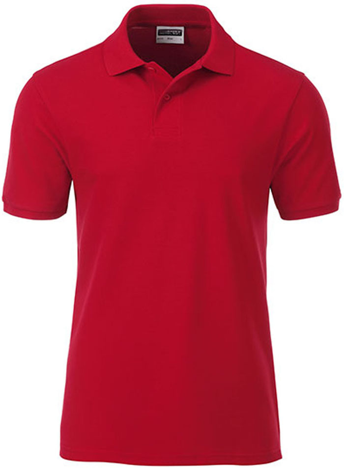 Basic Herren Bio-Poloshirt