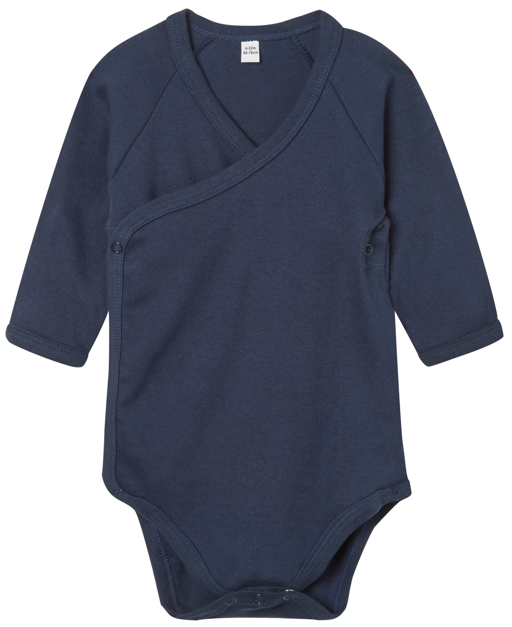 Kimono Baby-Langarm-Strampelanzug aus Bio-Baumwolle