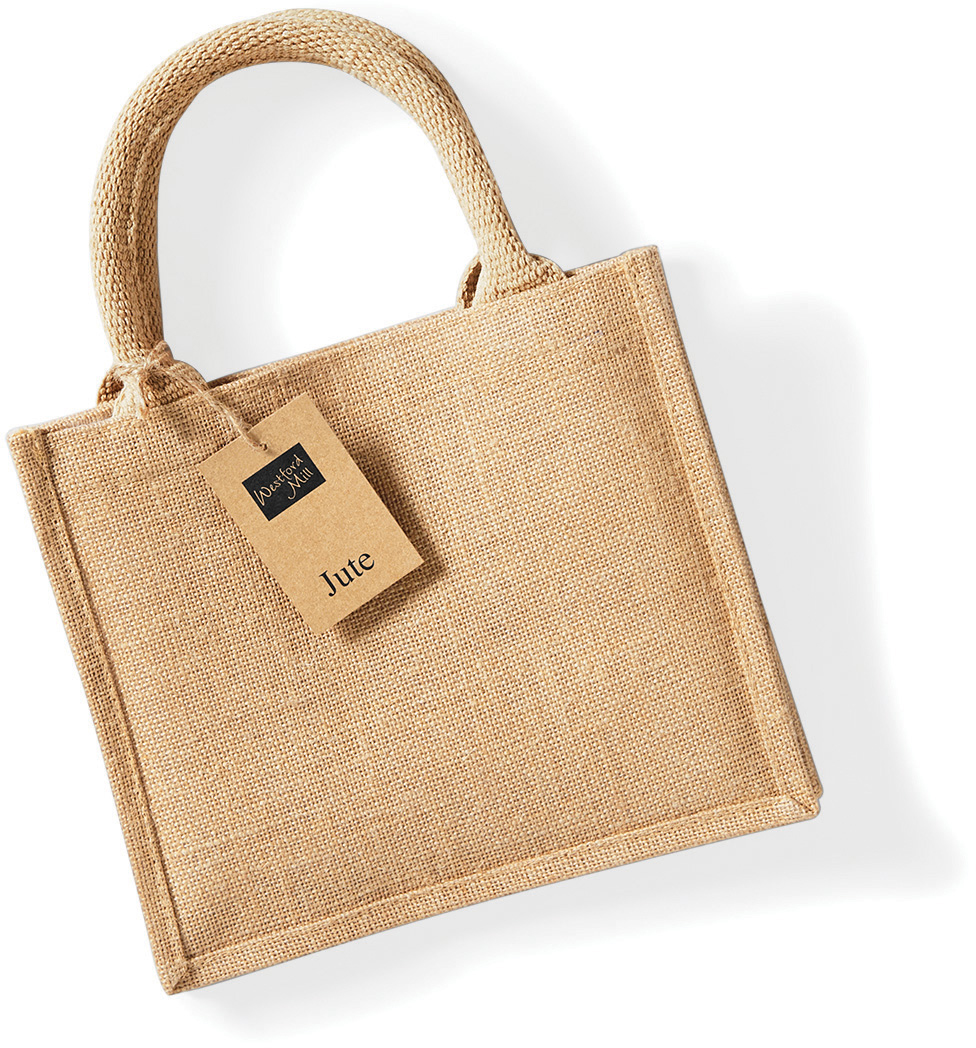 6 Liter Jute-Geschenktasche