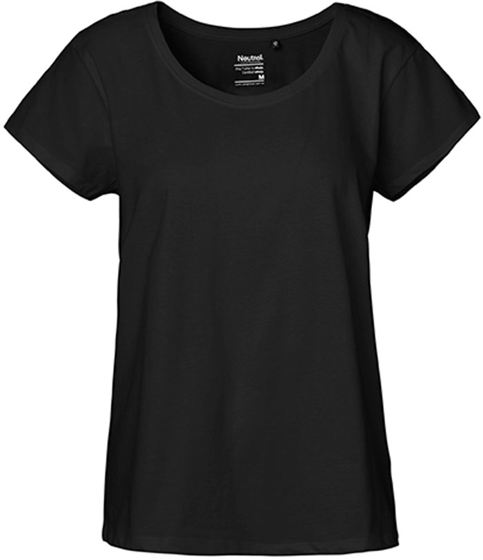 Weit geschnittenes Damen-T-Shirt aus Fairtrade-Baumwolle