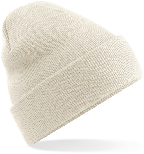 Klassischer Beanie mit Umschlag