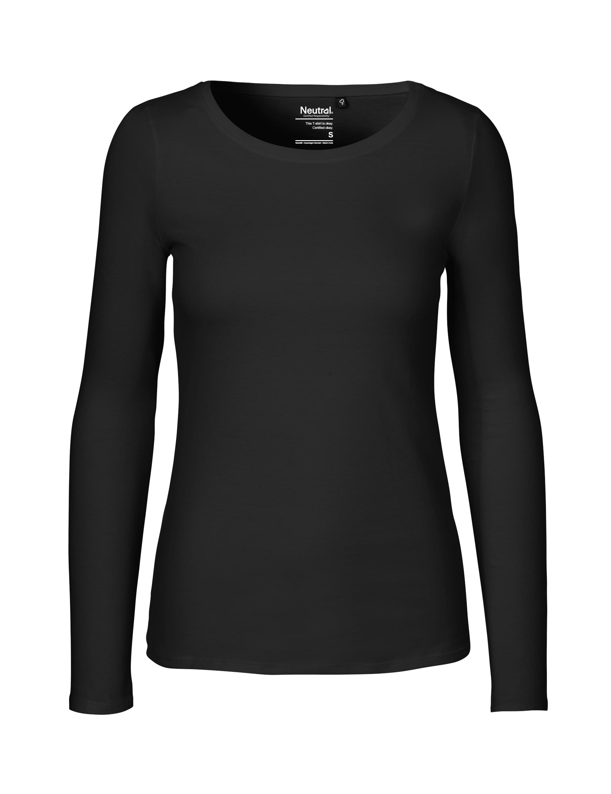 Damen-Longsleeve aus Fairtrade-Baumwolle