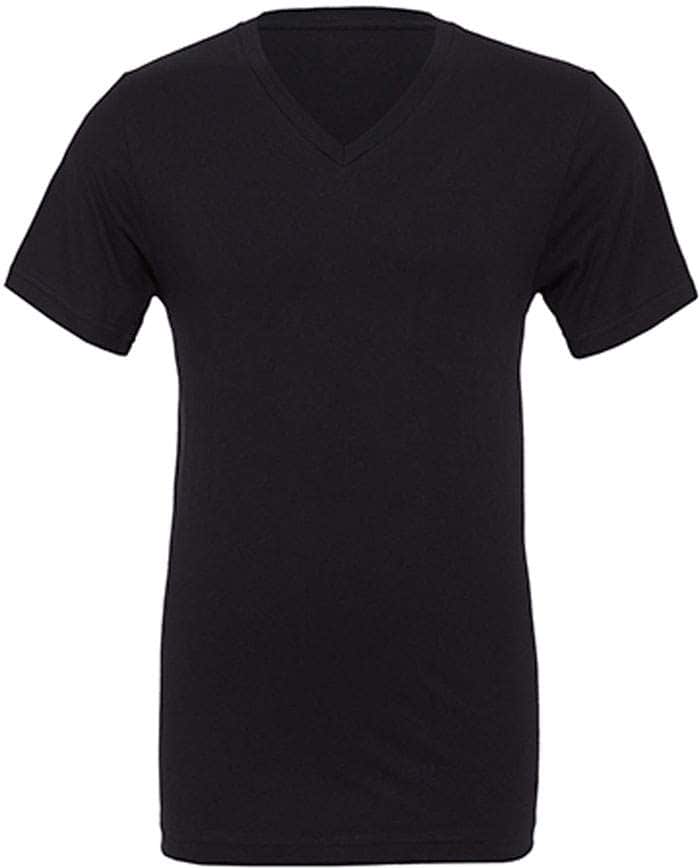 Slim Fit Unisex-Fashion-T-Shirt mit V-Neck