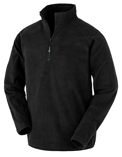 Atmungsaktiver recycelter Herren-Microfleece-Pullover