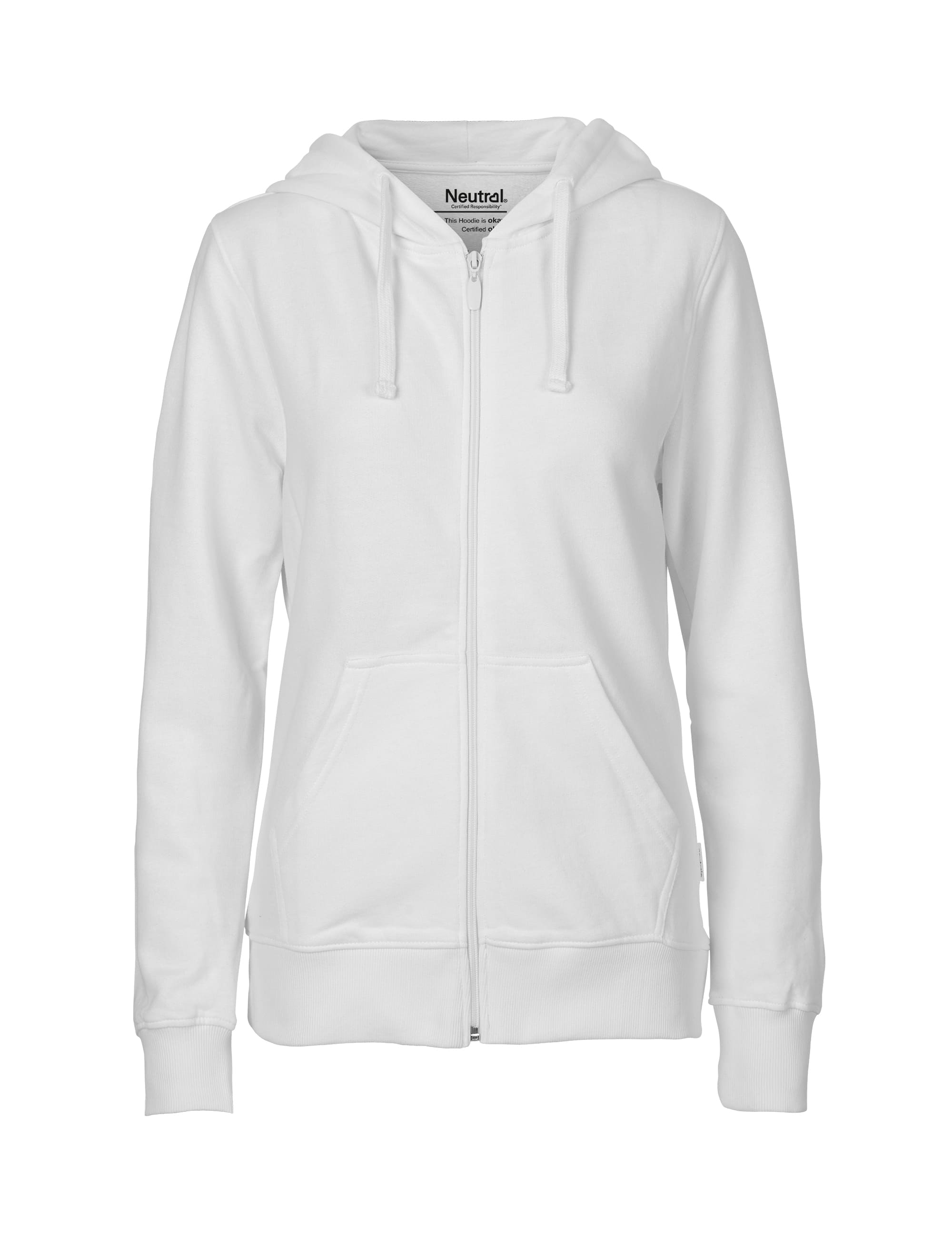 Flauschiger Damen Zip-Hoodie aus Fairtrade-Baumwolle