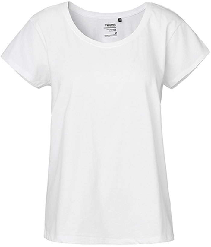 Weit geschnittenes Damen-T-Shirt aus Fairtrade-Baumwolle