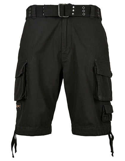 Unisex-Cargoshorts mit Gürtel