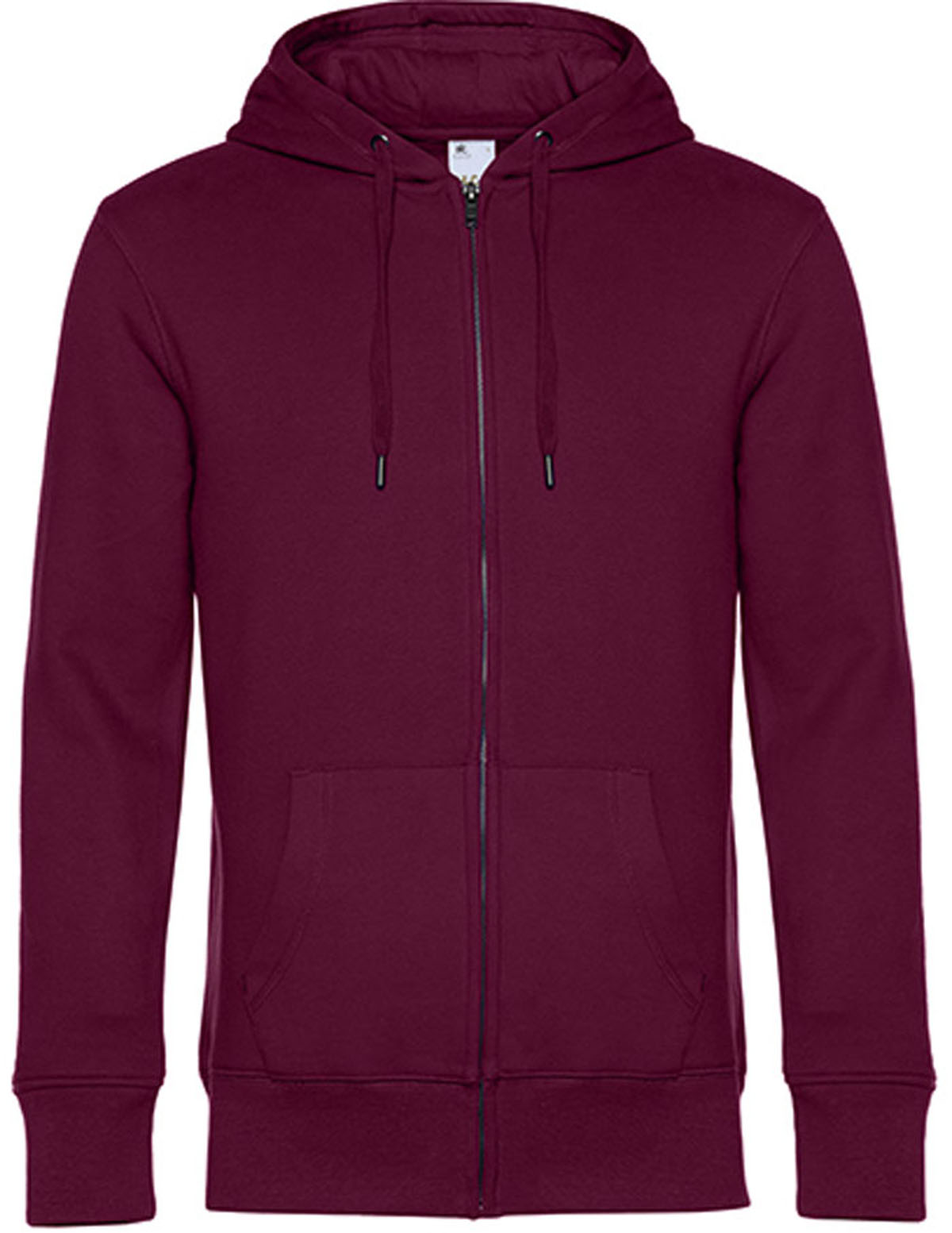 Flauschiger Herren Zip-Hoodie "King"