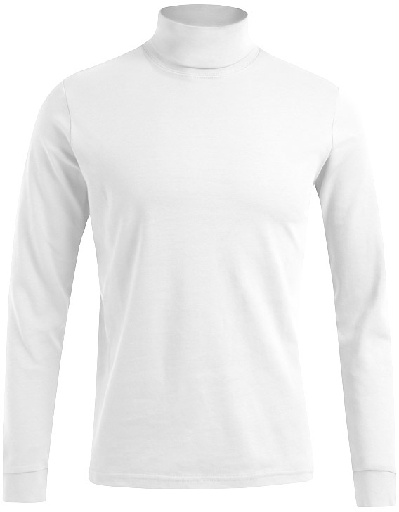 Herren-Longsleeve mit Rollkragen