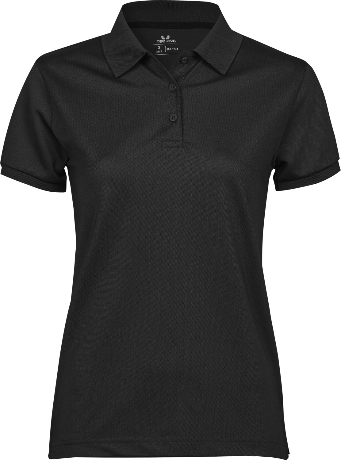 Leicht tailliertes Damen-Poloshirt aus recyceltem Polyester