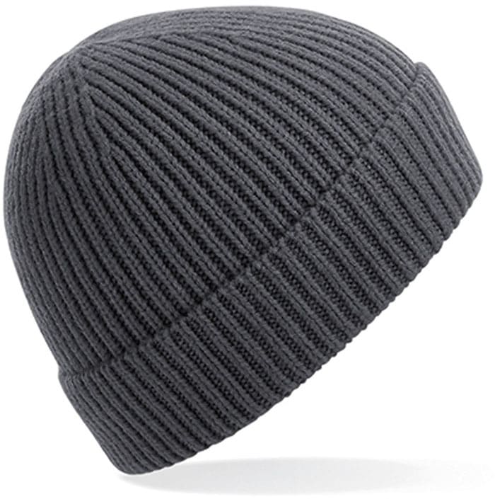 Grob gerippter Beanie