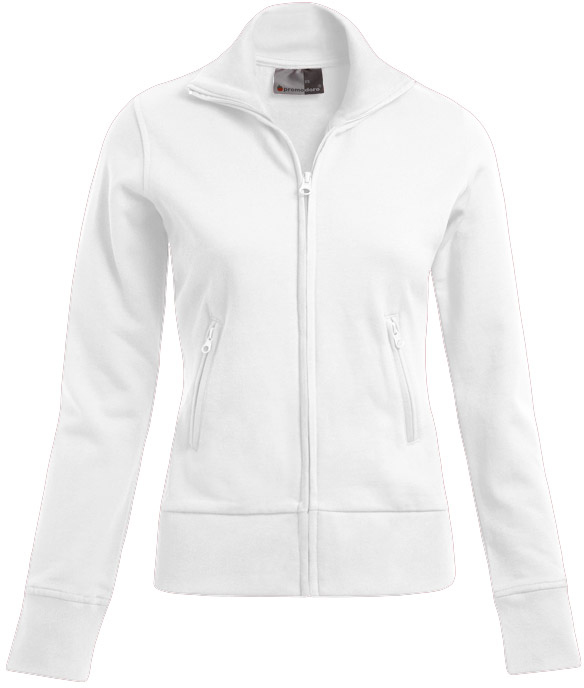 Damen-Sweatjacke mit Stehkragen