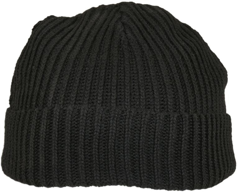 Recycelter Fischer-Beanie mit breitem Umschlag