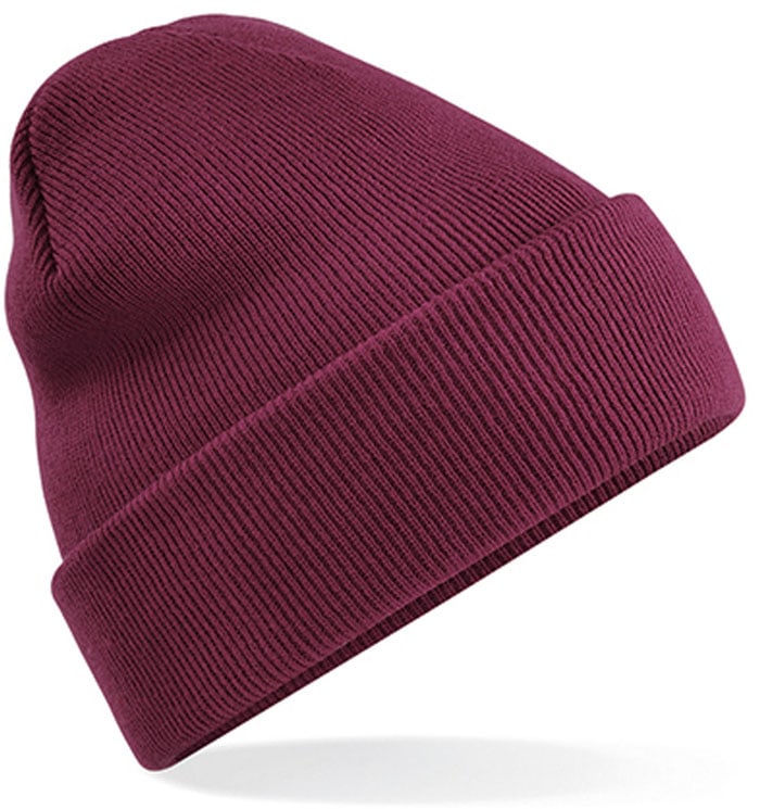 Klassischer Beanie mit Umschlag