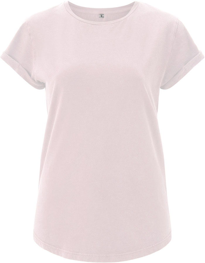 Leichtes Damen Roll-Up T-Shirt aus Bio-Baumwolle