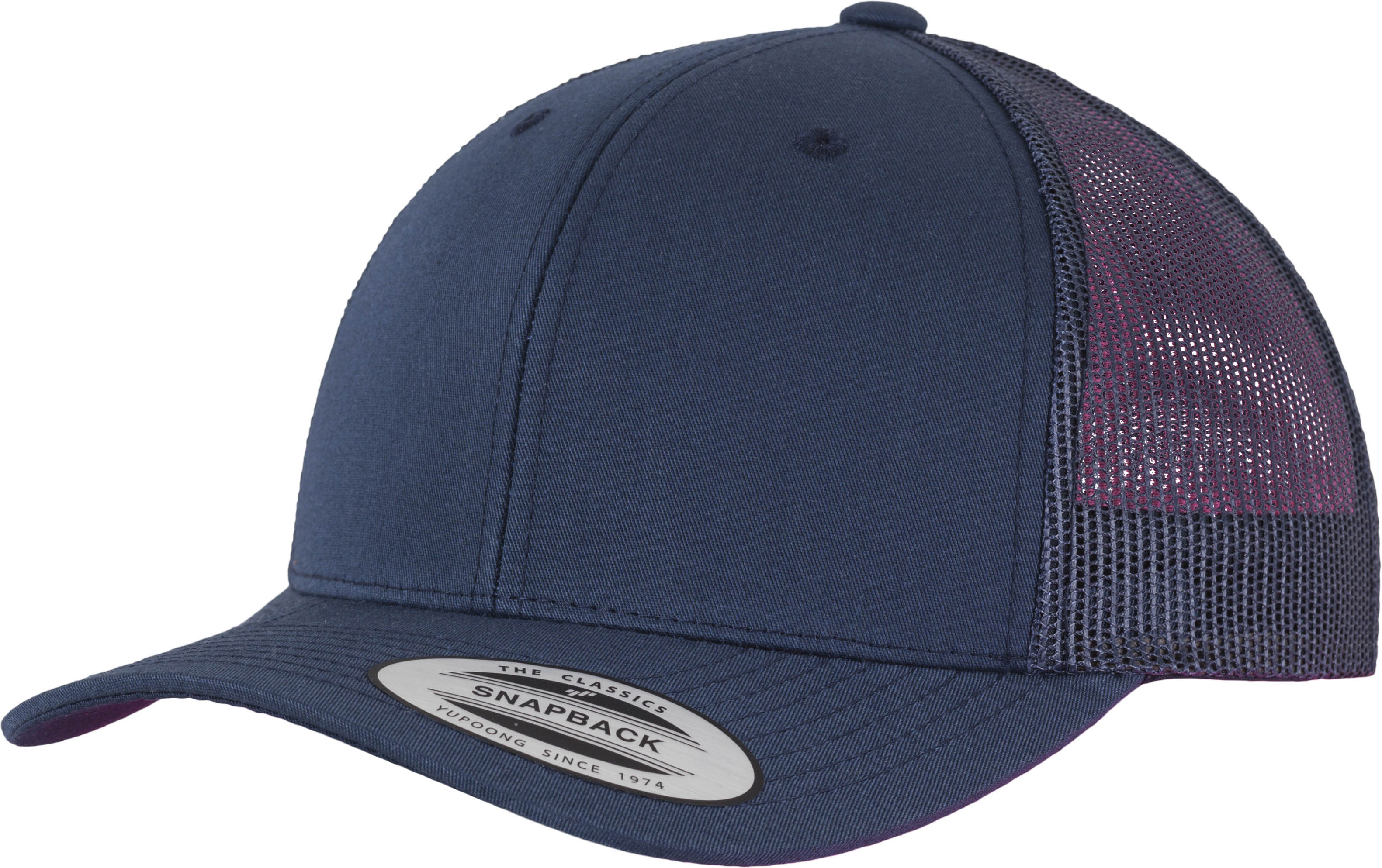 Retro Trucker-Cap mit Kunststoffverschluss