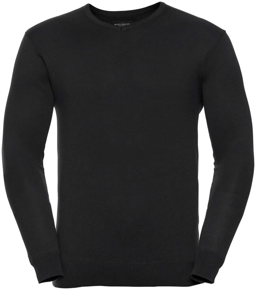 Pflegeleichter V-Neck Herren-Strickpullover