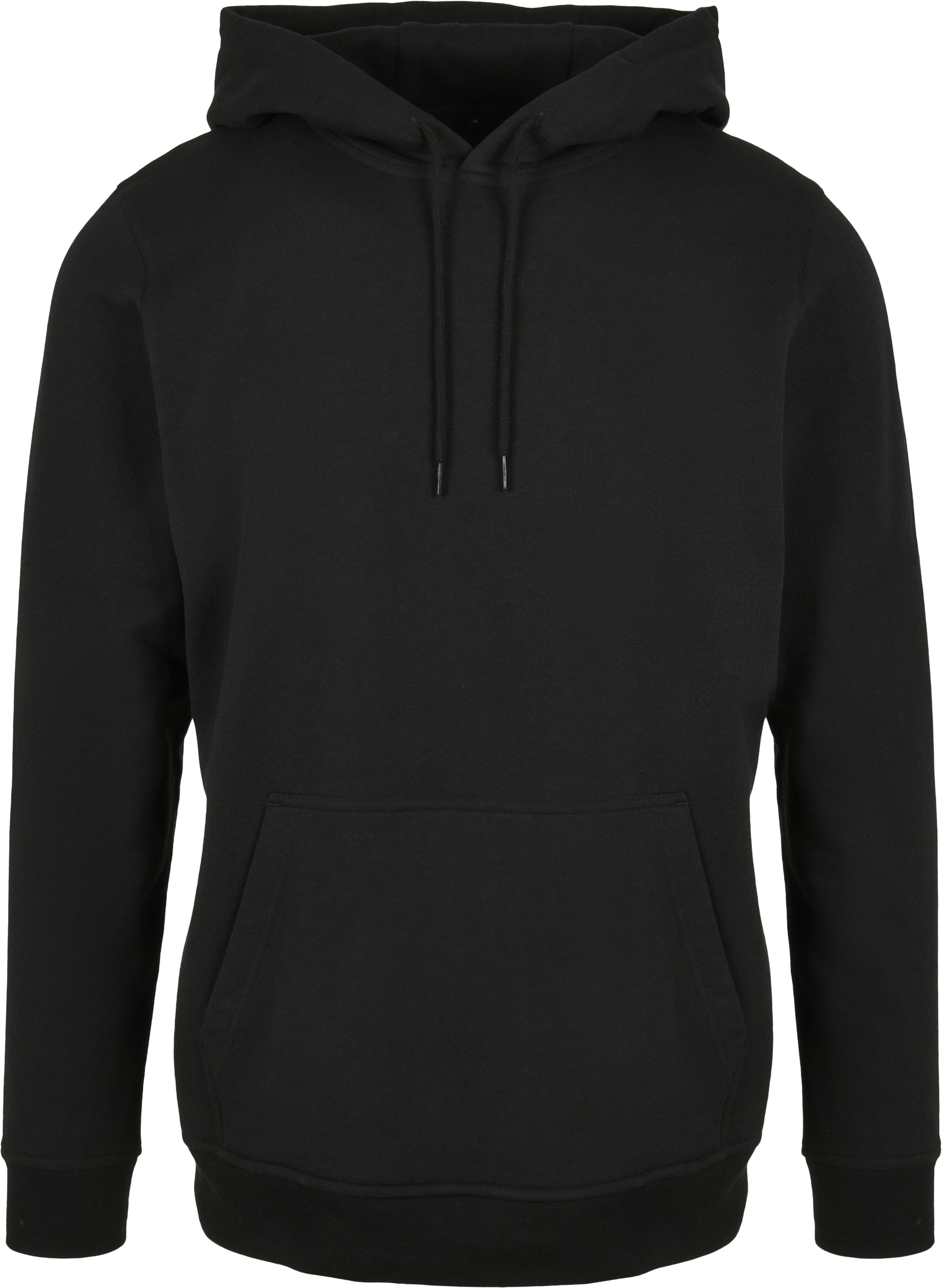 Flauschiger Basic Herren-Hoodie mit Kängurutasche