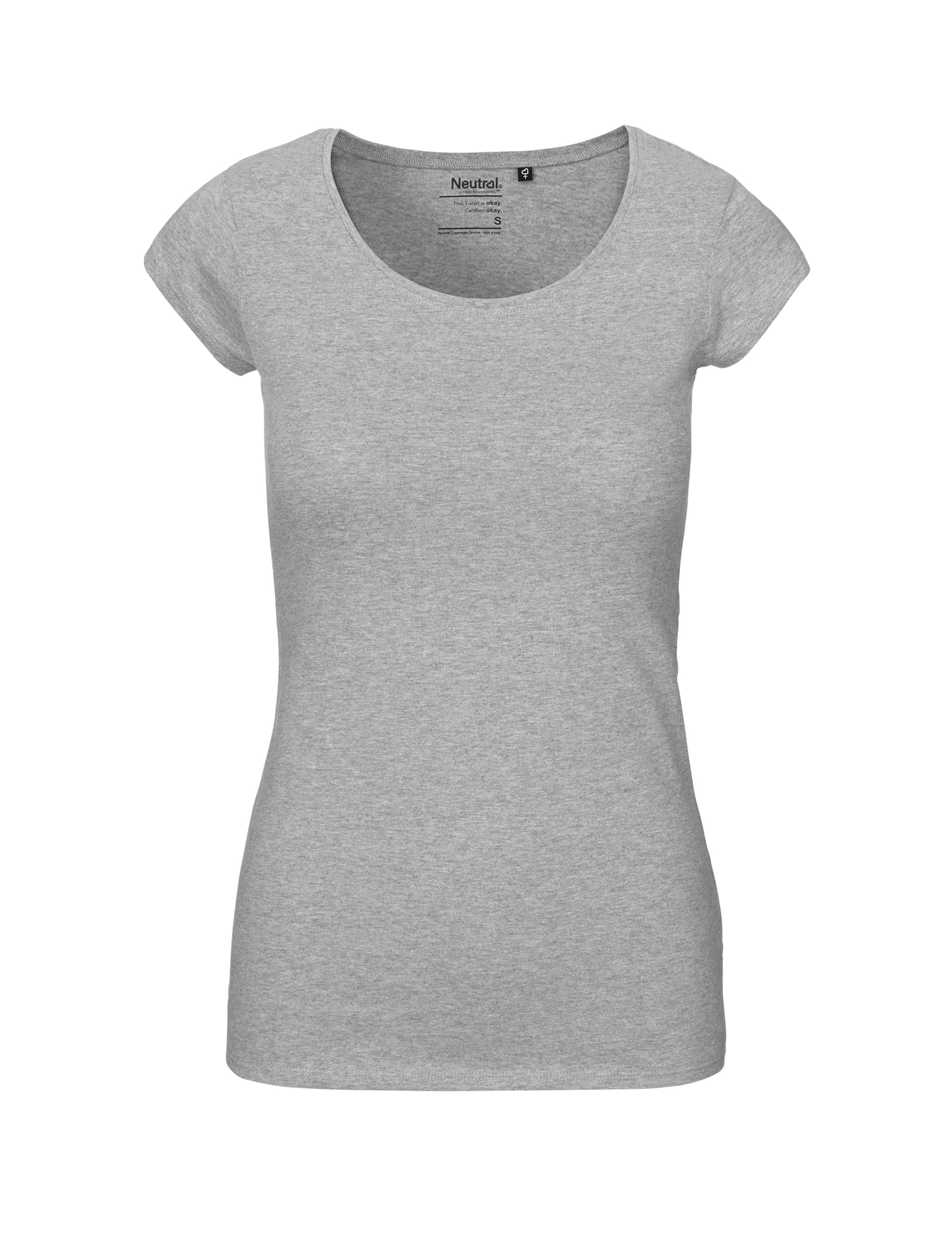 Damen-T-Shirt aus Fairtrade-Baumwolle im leichten Slim Fit-Schnitt