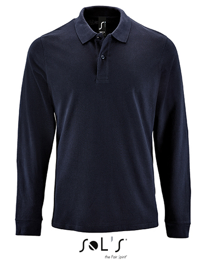 Herren Langarm-Poloshirt "Perfect"